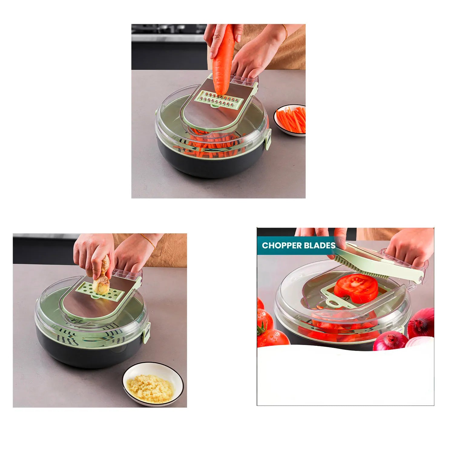 Cortador de verduras 9 en 1