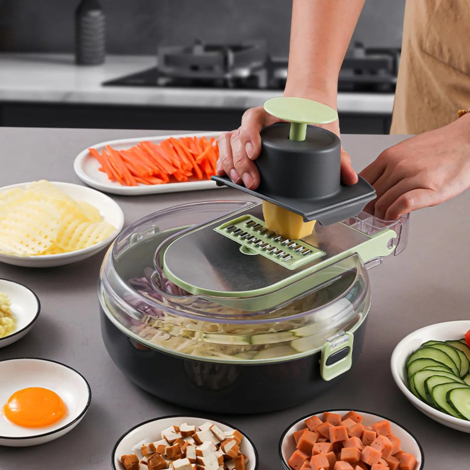 Cortador de verduras 9 en 1